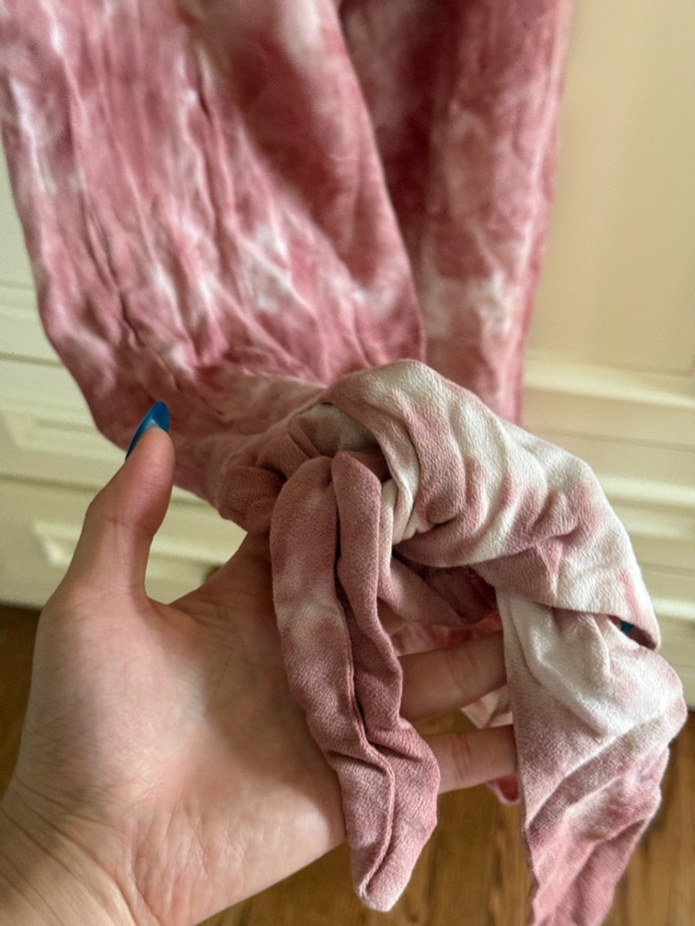 Free People "Just Float" Strapless Tie-Dye Jumpsuit - Picture 6 of 11